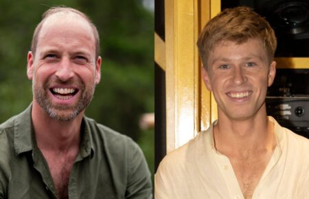 Prince William during visit to Brazil for the annual Earthshot Prize Awards on November 4, 2025 in Rio de Janeiro, Brazil; Robert Irwin, 'Dancing With the Stars' Season 34, Episode 5, BTS pic, ABC, October 14, 2025.