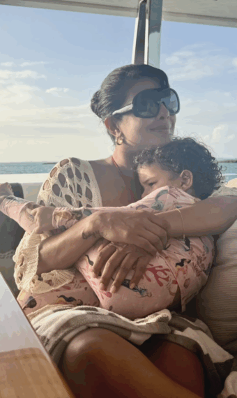 Priyanka Chopra Jonas and daughter Malti Marie Chopra Jonas