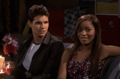Robbie Amell and Keke Palmer as Jimmy and True in True Jackson VP