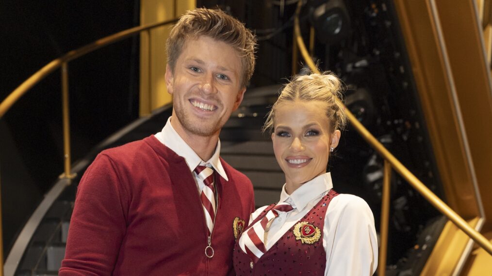 Robert Irwin and Witney Carson on Season 34, Episode 8, of ABC's 'Dancing With the Stars,' November 4, 2025.