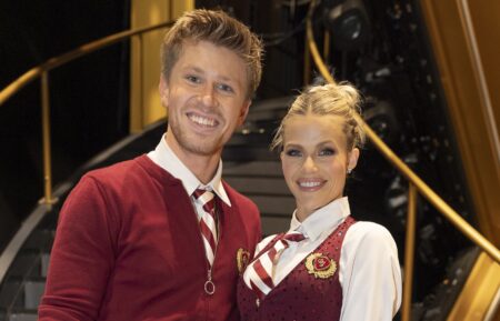 Robert Irwin and Witney Carson on Season 34, Episode 8, of ABC's 'Dancing With the Stars,' November 4, 2025.