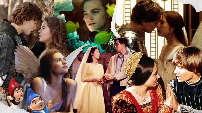 Douglas Booth and Hailee Steinfeld, Leonardo DiCaprio and Claire Danes, Natalie Wood, Olivia Hussey, Leonard Whiting in 'Romeo and Juliet' adaptations