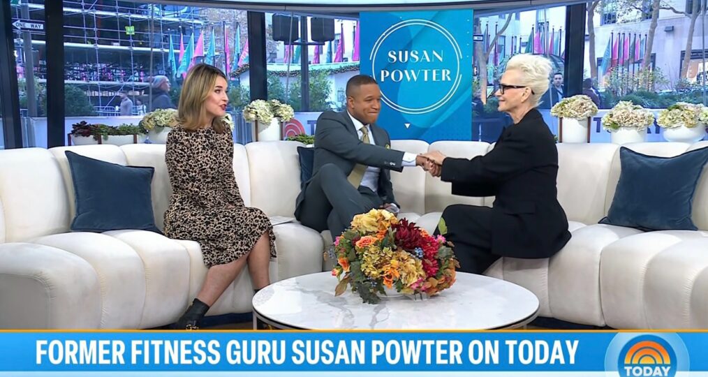 Savannah Guthrie, Craig Melvin, and Susan Powter on the November 18, 2025, episode of NBC's 'Today.'