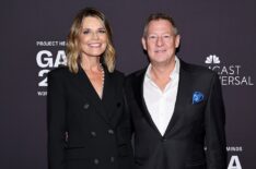 Savannah Guthrie and Mike Feldman attend the Project Healthy Minds World Mental Health Day Gala at Spring Studios on October 10, 2024 in New York City.
