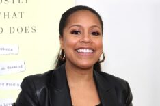 Sheinelle Jones attends the 'Mostly What God Does' book presentation on February 21, 2024 in New York City.