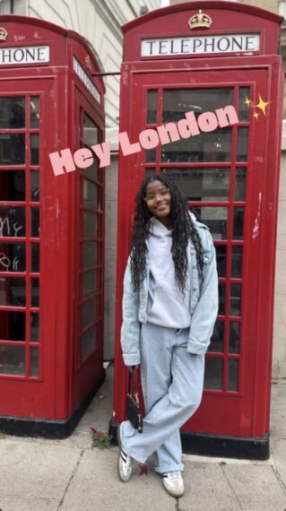 Con gái của Sheinelle Jones, Clara Ojeh, Instagram, ngày 9 tháng 11 năm 2025.