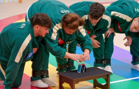 Squid Game: The Challenge. Episode 201 of Squid Game: The Challenge. Cr. Courtesy of Netflix © 2025