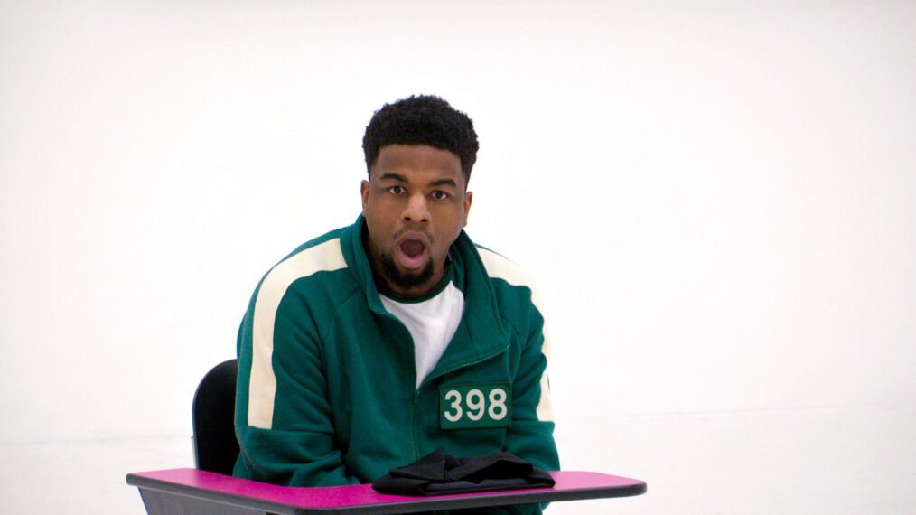 Squid Game: The Challenge. Trinity Parriman in episode 208 of Squid Game: The Challenge. Cr. Courtesy of Netflix © 2025