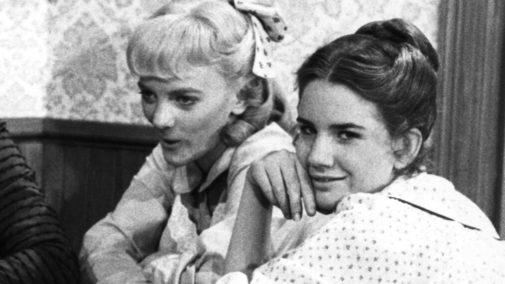 Alison Arngrim and Melissa Gilbert on 'Little House on the Prairie'