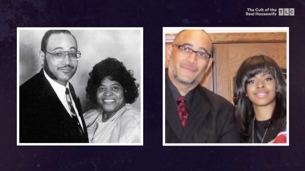 Mary Cosby, Richard Cosby Sr., and Rosmary "Mama" Cosby in The Cult of the Real Housewife Mary Cosby