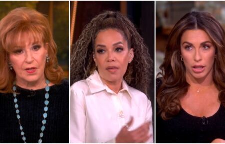 Joy Behar, Sunny Hostin, and Alyssa Farah Griffin on The View