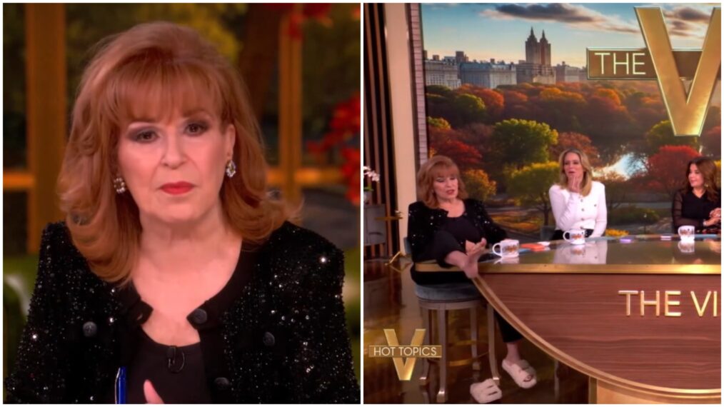 The View Joy Behar Injury