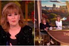 'The View': Joy Behar Returns and Shows Off Foot Injury
