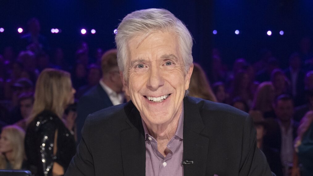 Tom Bergeron on Season 34, Episode 9, of ABC's 'Dancing With the Stars,' November 11, 2025.