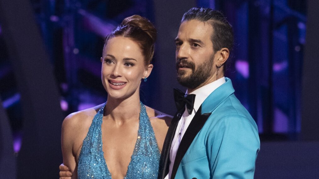 Whitney Leavitt and Mark Ballas on the November 18, 2025, episode of ABC's 'Dancing With the Stars.'