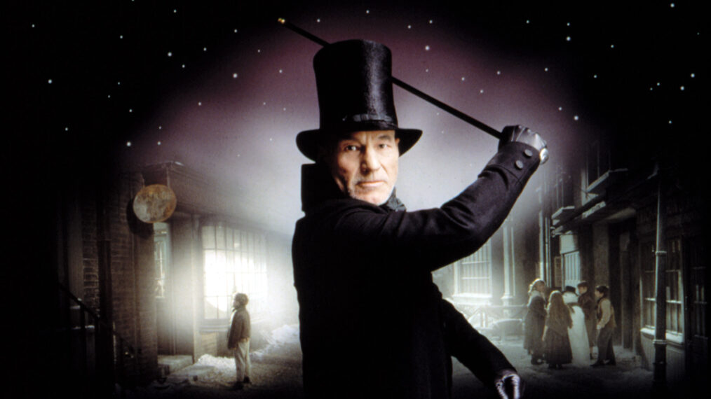 A CHRISTMAS CAROL, Patrick Stewart, 1999.