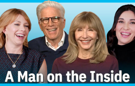 Mary Elizabeth Ellis, Ted Danson, Mary Steenburgen, and Lilah Richcreek Estrada for 'A Man on the Inside' Season 2