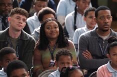 Chris Perfetti, Quinta Brunson, and Tyler James Williams in 'Abbott Elementary' Season 5
