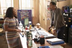 Quinta Brunson and Tyler James Williams in 'Abbott Elementary' Season 5