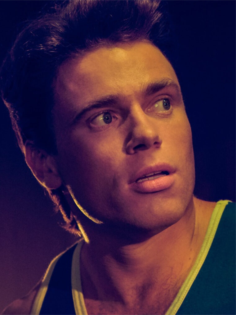 Gus Kenworthy as Chet Clancy in 'American Horror Story: 1984'