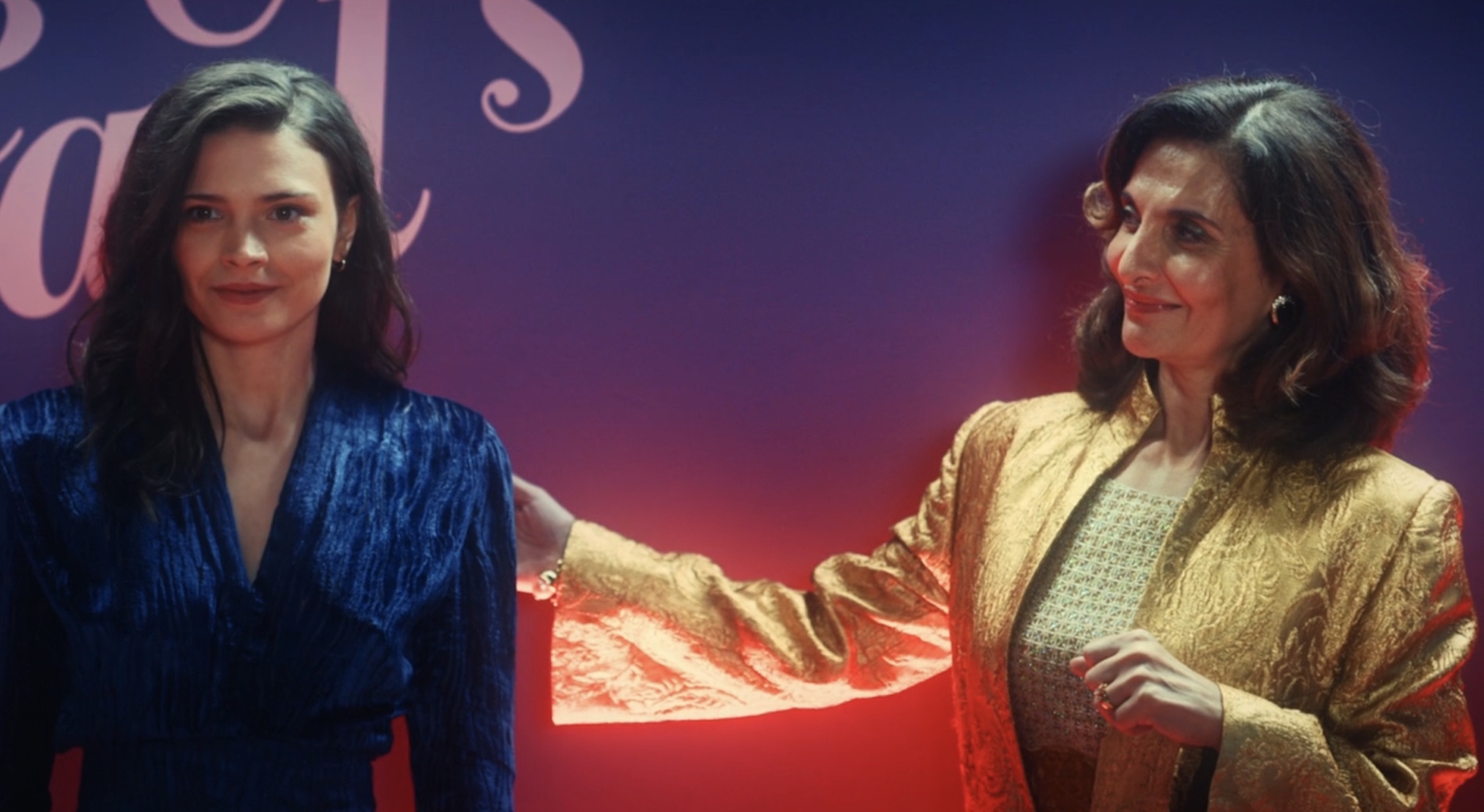 Alice Campbell and Ruby at the gala in Maxton Hall Season 2 Episode 3