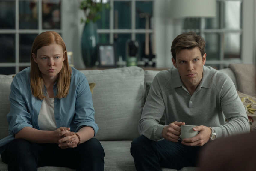 Sarah Snook as Marissa Irvine, Jake Lacy as Peter Irvine