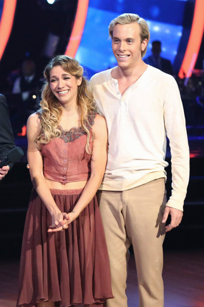 dance partners Allison Holker, Riker Lynch