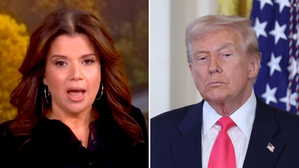 Ana Navarro and Donald Trump