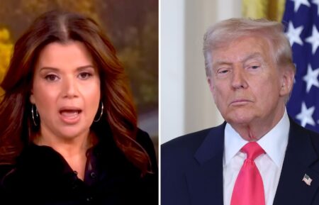 Ana Navarro and Donald Trump