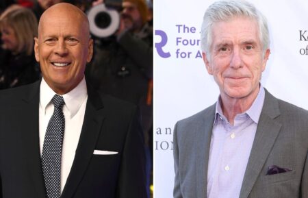 Bruce Willis and Tom Bergeron