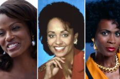Cassandra Freeman ('Bel Air'), Daphne Maxwell Reid ('Fresh Prince'), and Janet Hubert ('Fresh Prince') as Aunt Viv