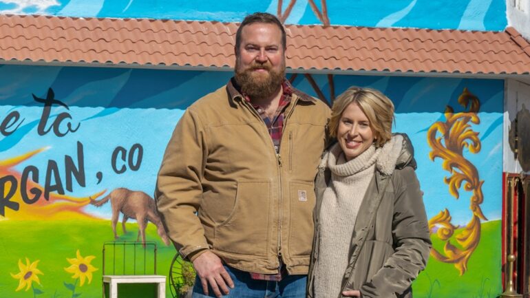 Erin and Ben Napier on 'Home Town Takeover'