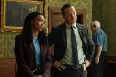 Sonequa Martin-Green and Donnie Wahlberg in 'Boston Blue' Season 1 Episode 5, 'Suffer the Children'