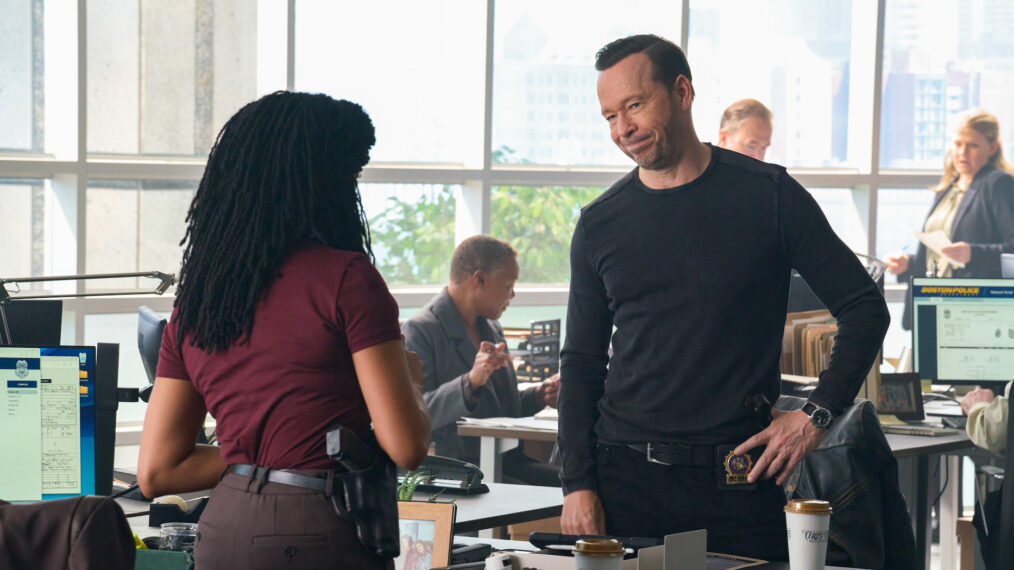 Donnie Wahlberg as Danny Reagan in 'Boston Blue' Season 1 Episode 6, 'Code of Ethics'