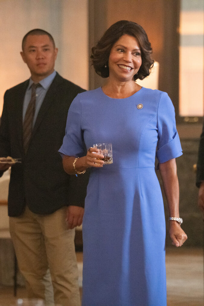 Gloria Reuben as Mae Silver in 'Boston Blue' Season 1 Episode 6, 'Code of Ethics'
