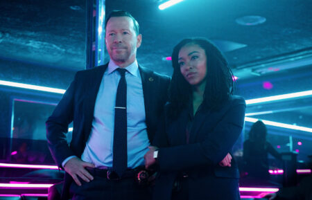 Donnie Wahlberg and Sonequa Martin-Green for 'Boston Blue'