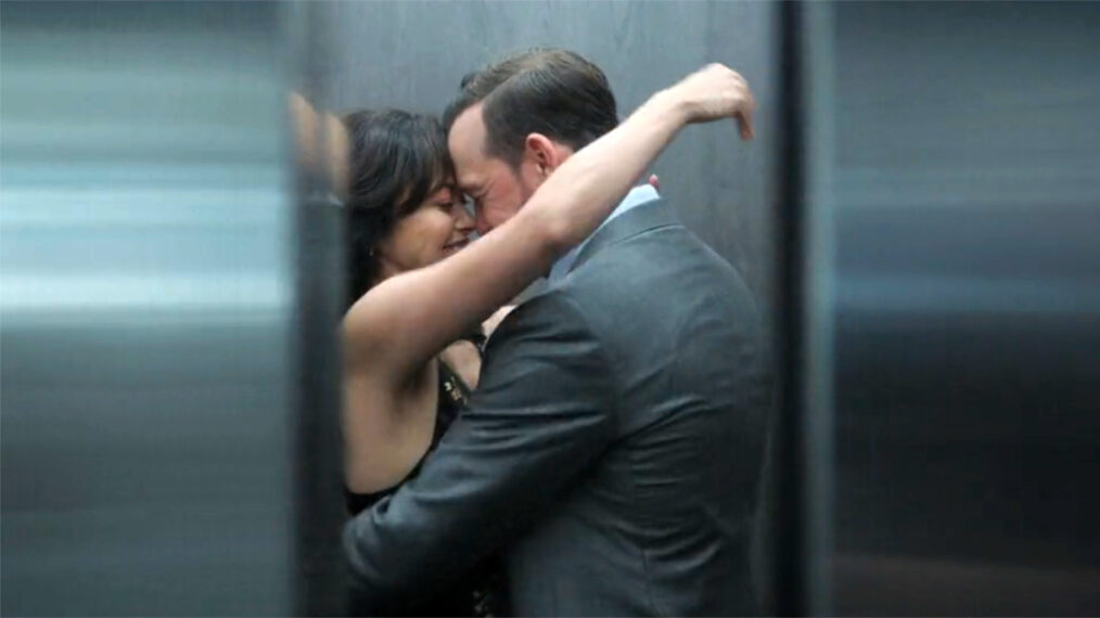 Marisa Ramirez as Maria Baez and Donnie Walhberg as Danny Reagan in 'Boston Blue'