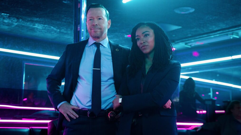 Donnie Wahlberg and Sonequa Martin-Green for 'Boston Blue'