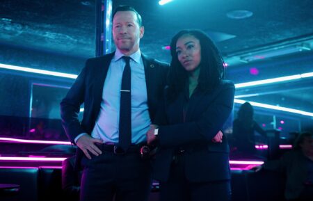 Donnie Wahlberg and Sonequa Martin-Green for 'Boston Blue'