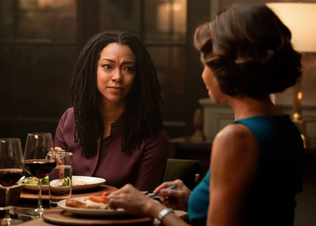 Sonequa Martin-Green as Lena Silver in 'Boston Blue' Season 1 Episode 8, 'In the Name of the Father, And of the Son'