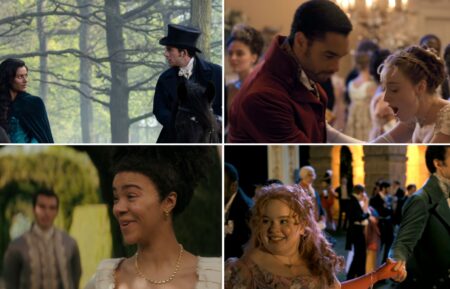 Kate and Anthony's first meeting, Daphne and Simon's first meeting, Penelope and Colin's first scene, Charlotte and George's first meeting