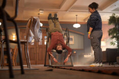 Zachary Quinto as Dr. Oliver Wolf, Aury Krebs as Dr. Dana Dang in 'Brilliant Minds' Season 2 Episode 8, 'The Upside Down'
