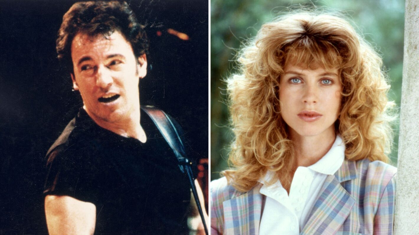 Bruce Springsteen in 1980; Julianne Phillips in 'Fletch Lives'