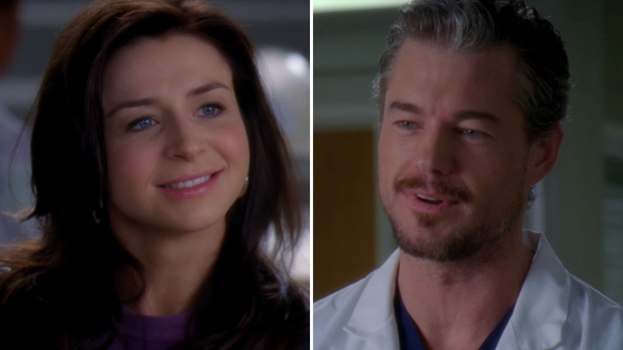 Caterina Scorsone and Eric Dane on 'Grey's Anatomy'