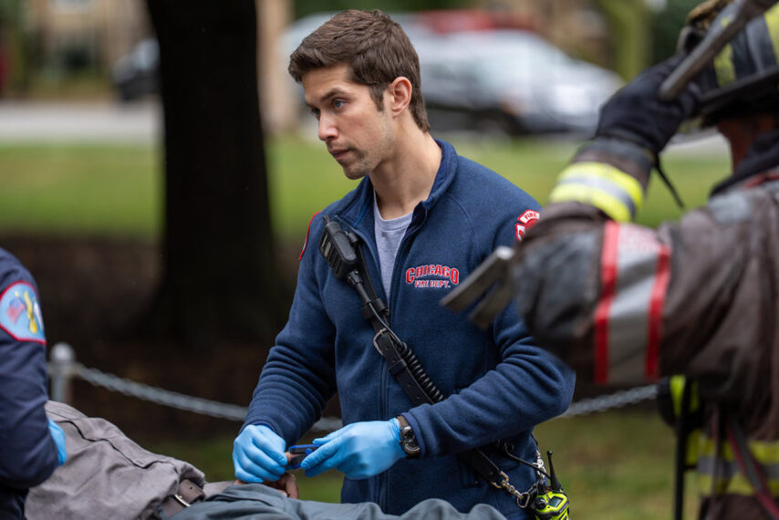 Brandon Larracuente as Sal Vasquez — 'Chicago Fire' Season 14 Episode 7 "Pierce the Vein"