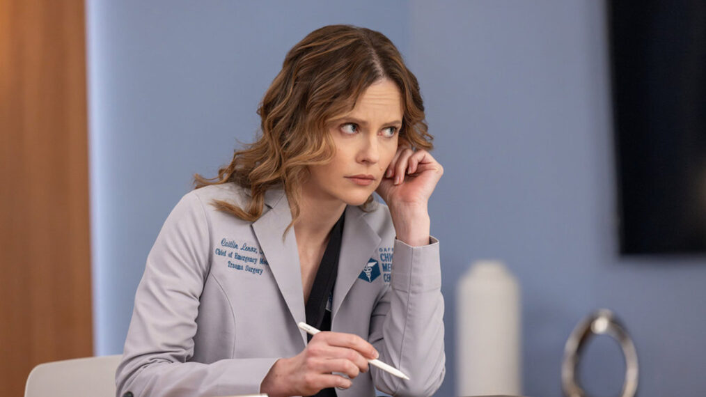 Sarah Ramos as Dr. Caitlin Lenox — 'Chicago Med' Season 11 Episode 7 'Double Down'