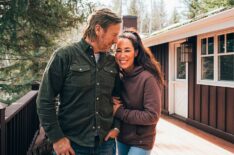 Chip and Joanna Gaines at their Colorado Mountain House
