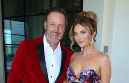 Chris Harrison and Lauren Zima