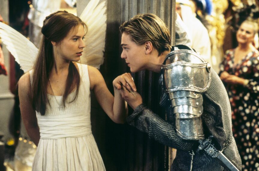 Leonardo DiCaprio, Claire Danes in 'Romeo+Juliet'
