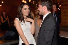ctors Claudia Traisac and Josh Hutcherson attend the after party for the premiere of RADiUS and The Weinstein Company's 'Escobar: Paradise Lost' on June 22, 2015 in Hollywood, California.